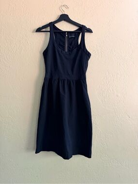 Cynthia Rowley Black Sleeveless Midi Dress